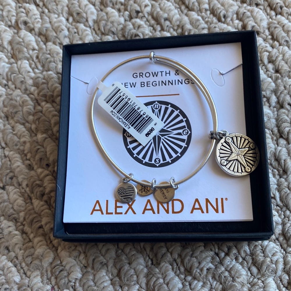 New with tags. Alex and Ani Growth and New beginnings bracelet